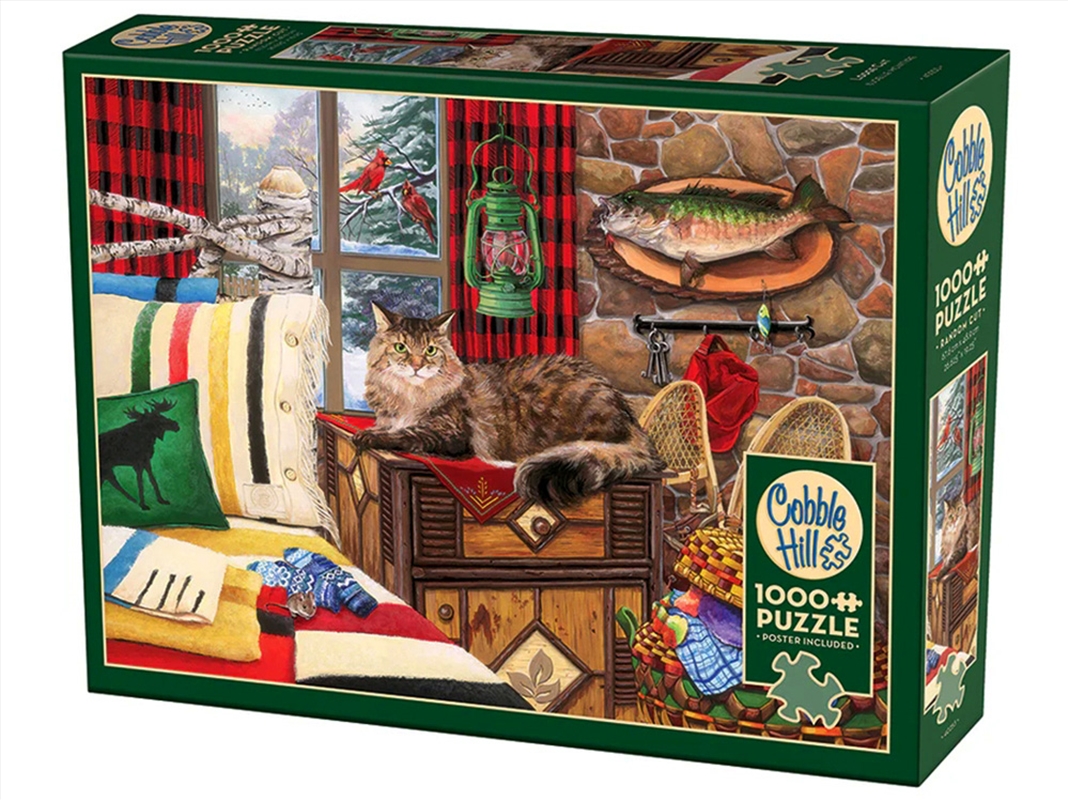 Lodge Cat 1000Pc/Product Detail/Jigsaw Puzzles