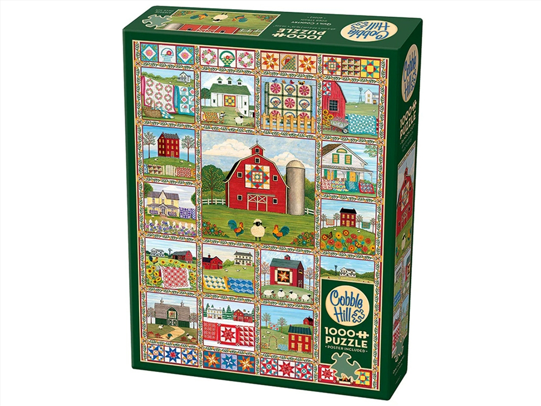 Quilt Country 1000Pc/Product Detail/Jigsaw Puzzles