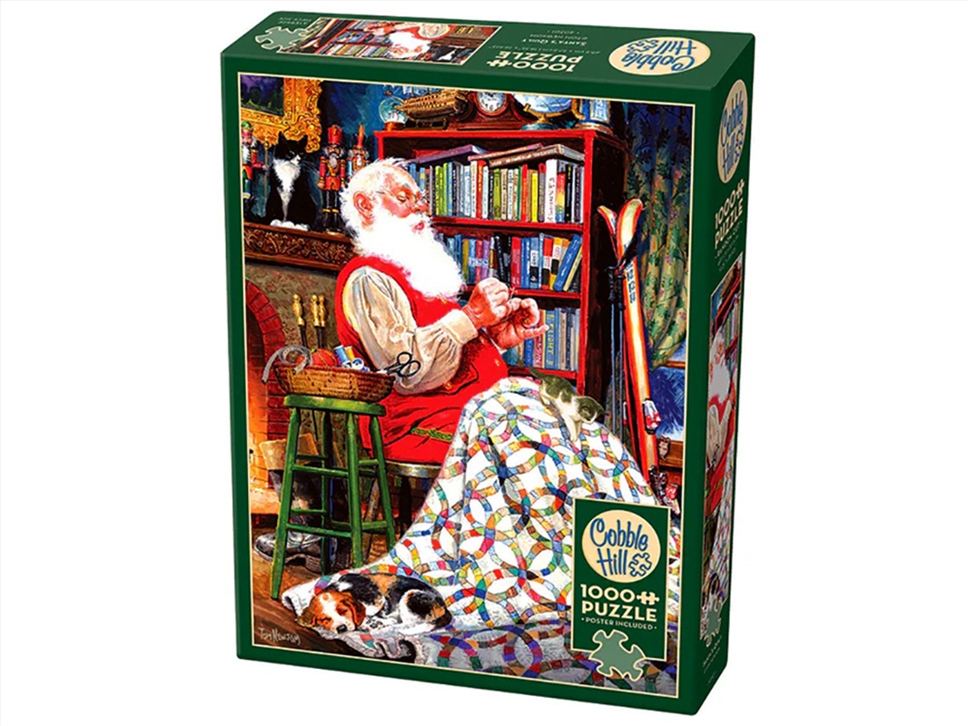 Santa's Quilt 1000Pc/Product Detail/Jigsaw Puzzles