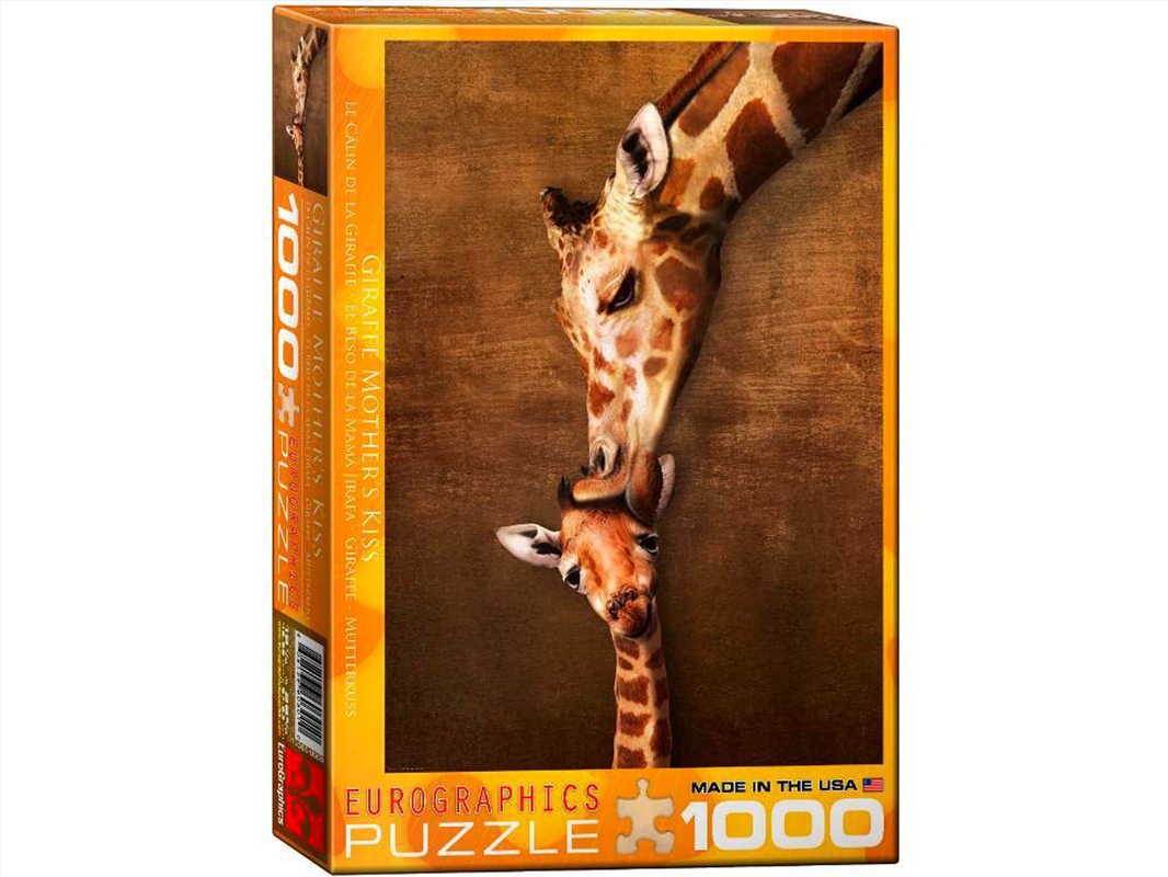 Giraffe Mother's Kiss 1000Pc/Product Detail/Jigsaw Puzzles
