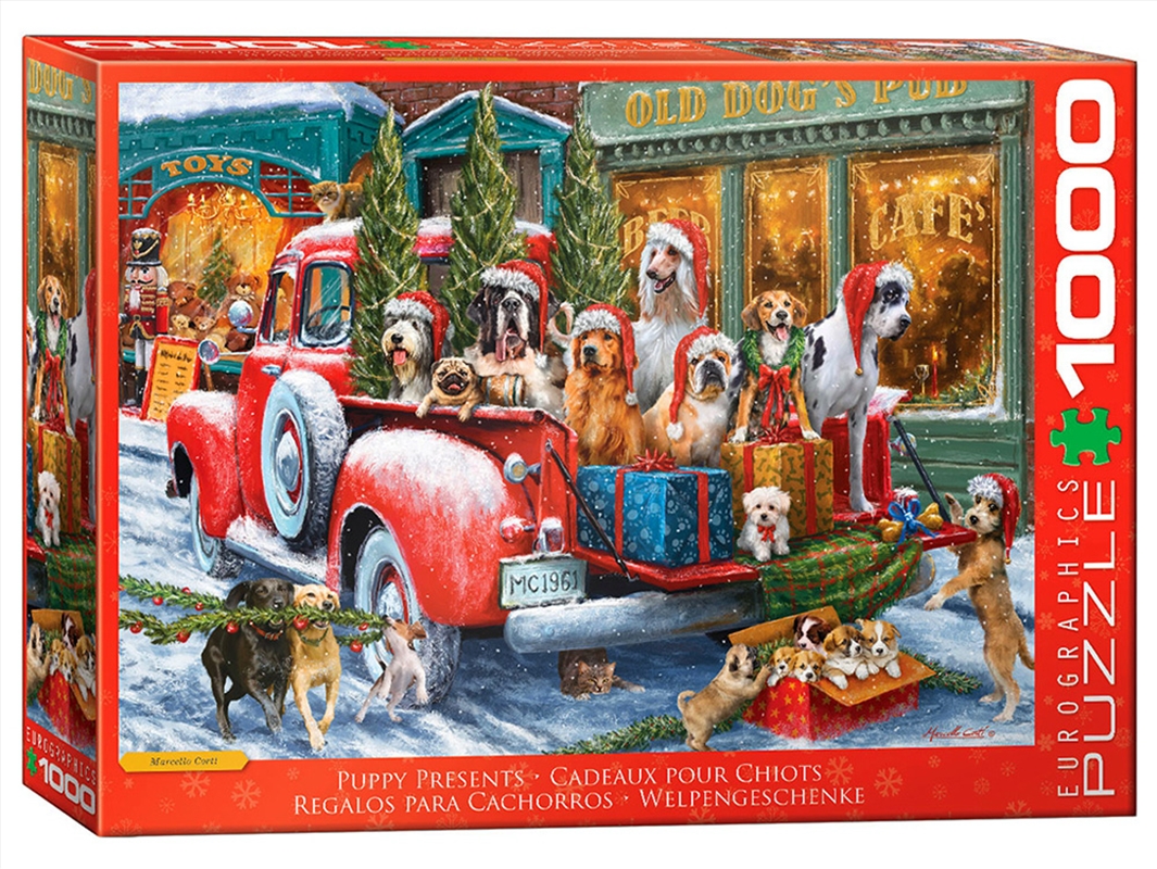 Puppy Presents 1000Pc/Product Detail/Jigsaw Puzzles