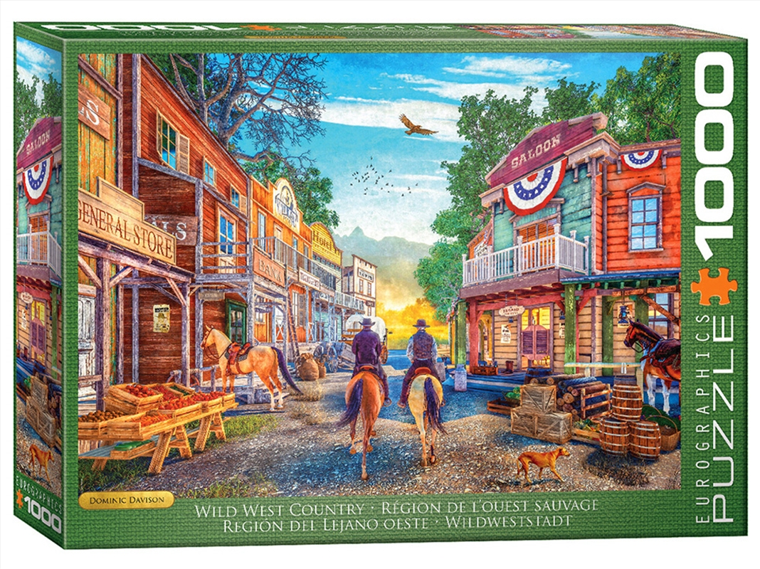 Wild West Country 1000Pc/Product Detail/Jigsaw Puzzles