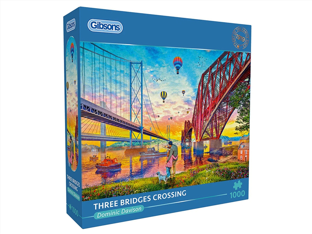 Three Bridges Crossing 1000Pc/Product Detail/Jigsaw Puzzles