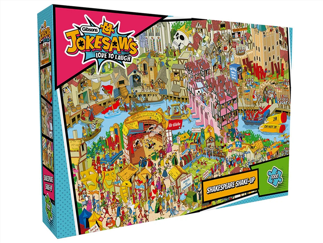 Jokesaws Shakespeare 1000Pc/Product Detail/Jigsaw Puzzles