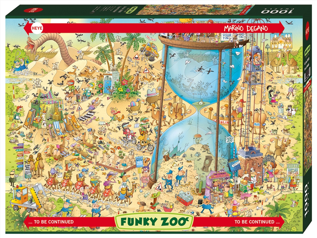 Funky Zoo Desert Habitat 1000P/Product Detail/Jigsaw Puzzles