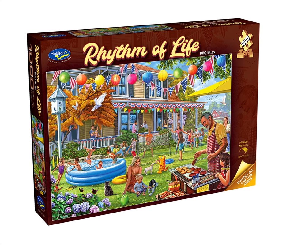Rhythm Of Life Bbq Bliss 1000P/Product Detail/Jigsaw Puzzles