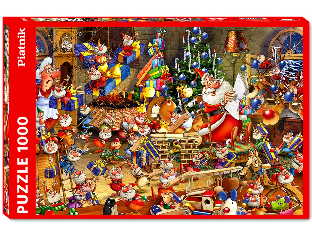 Ruyer, Christmas Chaos 1000Pc/Product Detail/Jigsaw Puzzles