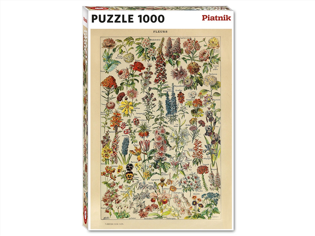 Millot, Flowers 1000Pc/Product Detail/Jigsaw Puzzles