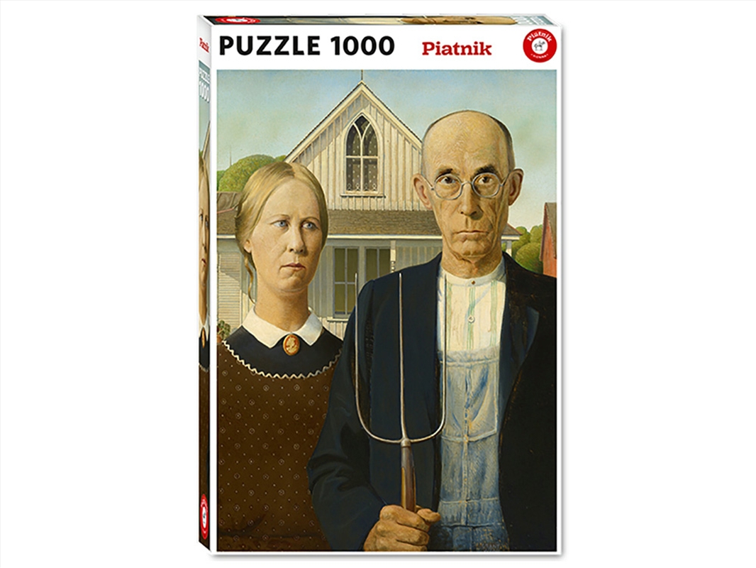 Wood, American Gothic 1000Pc/Product Detail/Jigsaw Puzzles