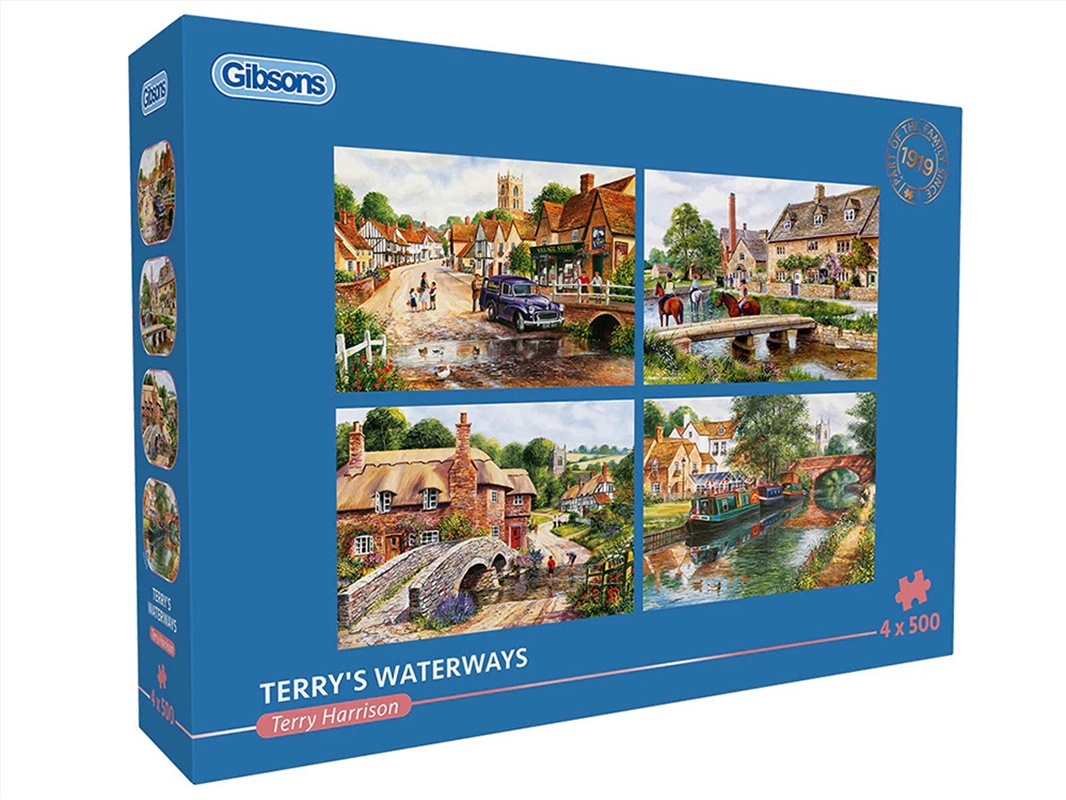Terry's Waterways 4X500Pc/Product Detail/Jigsaw Puzzles