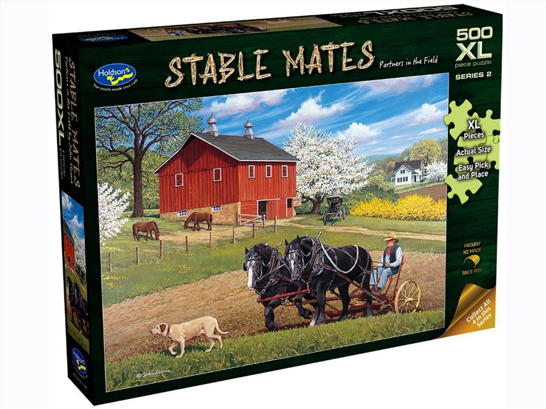 Stable Mates Partners 500Pcxl/Product Detail/Jigsaw Puzzles