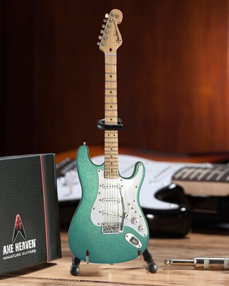 Aston Martin Almond Metallic Green Finish Fender Stratocaster Mini Guitar Replica Collectible FS-030/Product Detail/Collectables