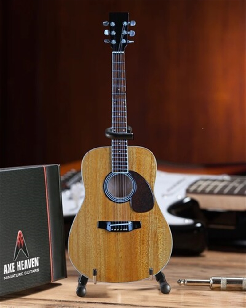 Classic Acoustic Dreadnought Natural Finish Mini Guitar Replica AC-001/Product Detail/Collectables