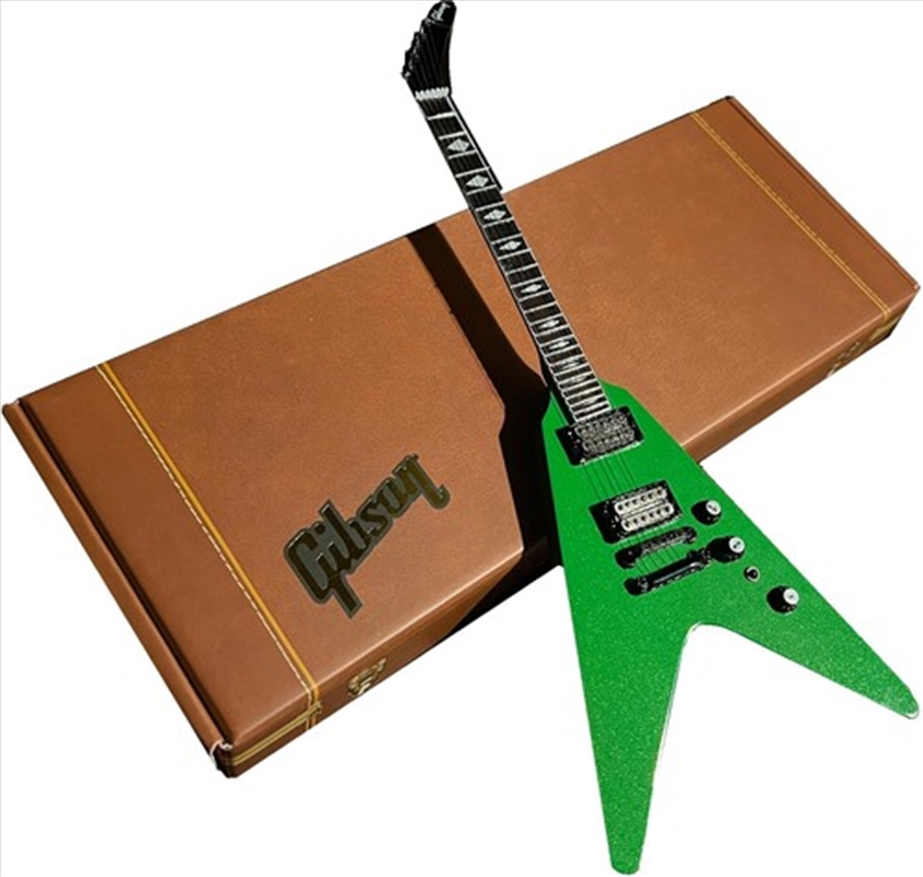 Gibson Dave Mustaine Rust In Peace Alien Tech Green Mini Guitar GG-525/Product Detail/Collectables