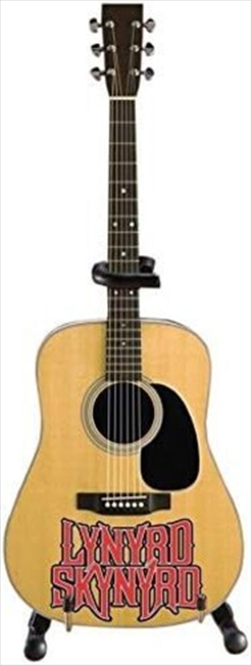 Lynyrd Skynyrd Logo Natural Finish Mini Acoustic Guitar 2M-L02-5007 LYNYRD 2/Product Detail/Collectables