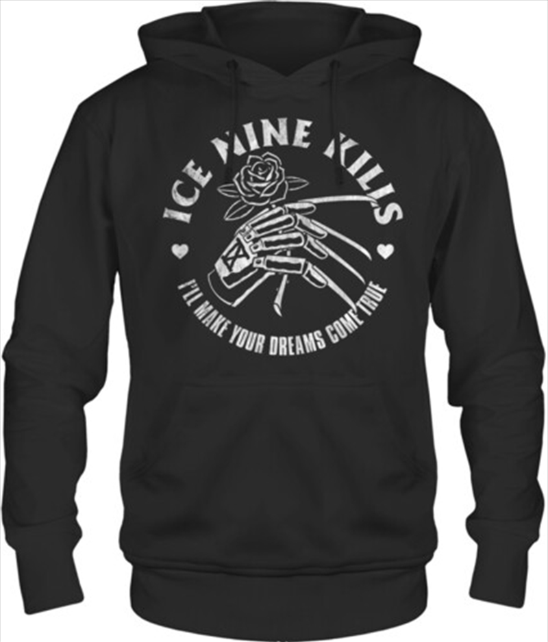 Ice Nine Kills - Dreams Come True - Pullover Hoodie - Medium Black/Product Detail/Outerwear