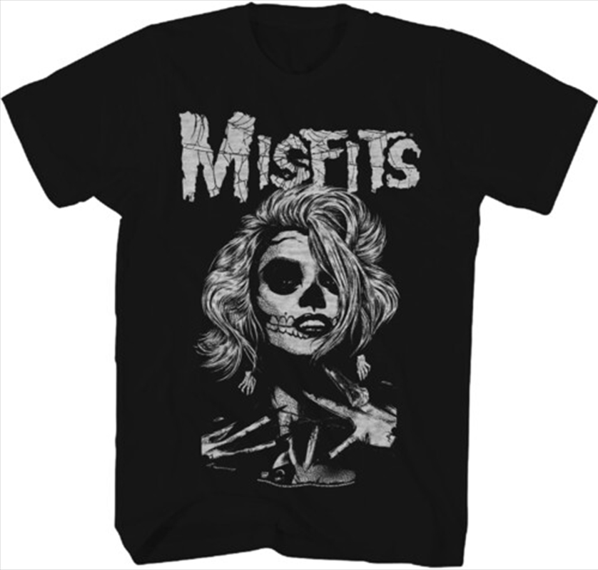 Misfits - Web Woman T-Shirt - Small Black/Product Detail/Shirts