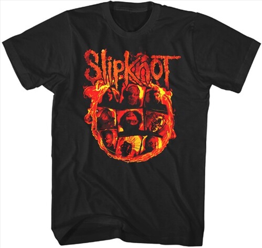 Slipknot - We Are Not Your Kind Fire T-Shirt - Large Black/Product Detail/Shirts