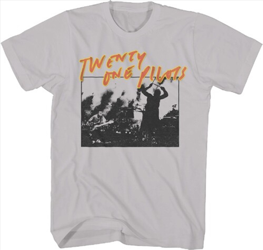 Twenty One Pilots - Live Scribble T-Shirt - XL Gray/Product Detail/Shirts