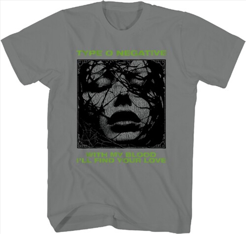 Type O Negative - Find Your Love T-Shirt - Medium Charcoal/Product Detail/Shirts