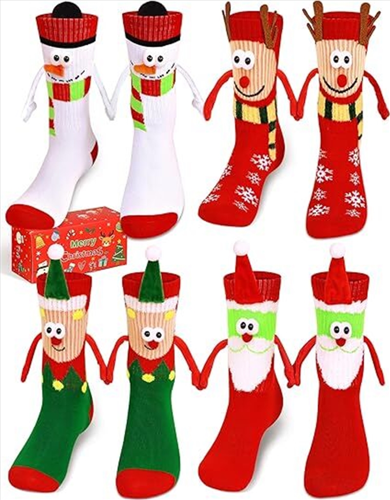 4 Pairs Christmas Socks/Product Detail/Socks