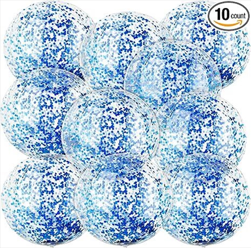 Christmas 10 Pcs Inflateable Sequin Glitter Beach Balls/Product Detail/Toys