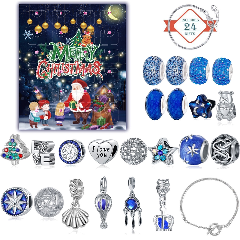 Christmas Advent Calendar DIY Charm Bracelet Kit/Product Detail/Stationery
