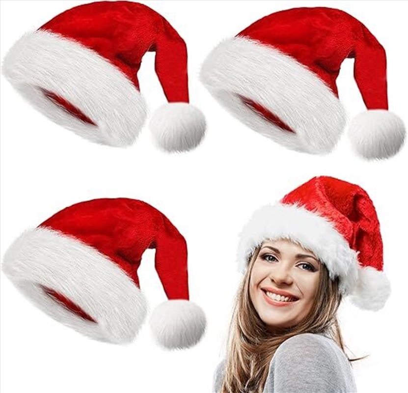 3Pack Christmas Santa Hats for Adults/Product Detail/Apparel