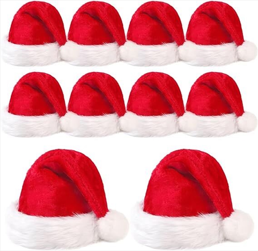 10Pack Christmas Santa Hats for Adults/Product Detail/Apparel