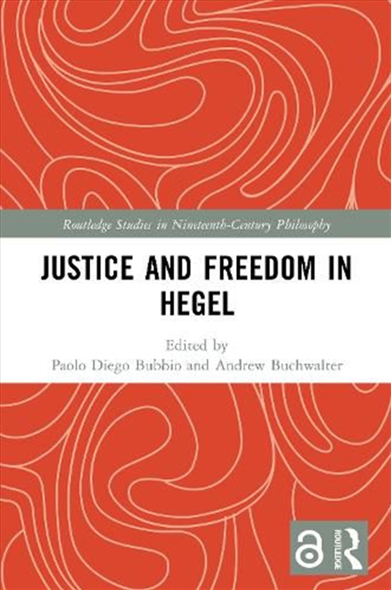 Justice And Freedom In Hegel/Product Detail/Reading