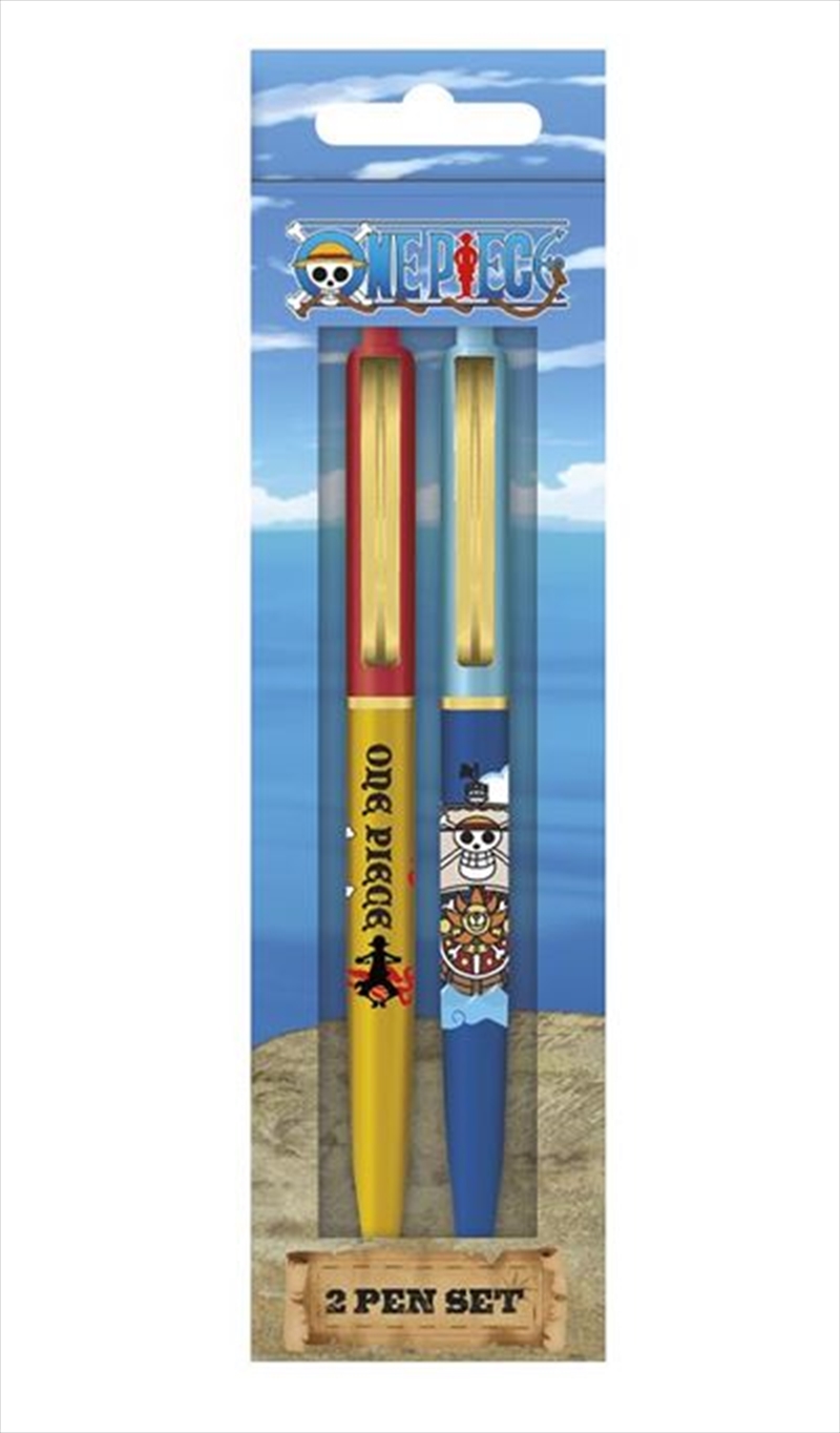 One Piece - Logo And Boat - 2 Pen Set/Product Detail/Stationery