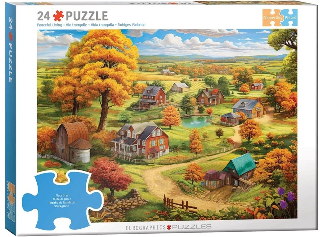 Connecting Pcs Peaceful L.24Pc/Product Detail/Jigsaw Puzzles