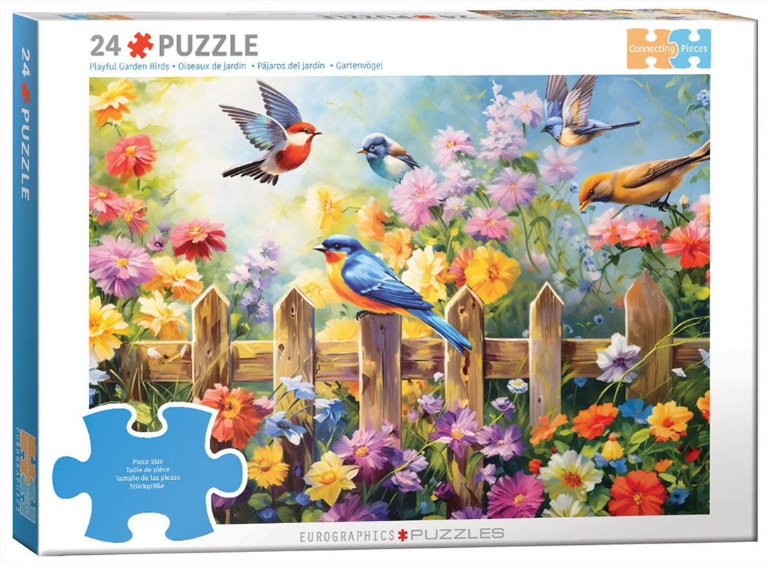 Connecting Pcs Gdn.Birds.24Pc/Product Detail/Jigsaw Puzzles