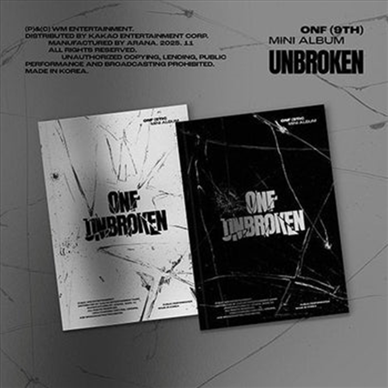 Onf - Unbroken 9th Mini Album Standard Set/Product Detail/World