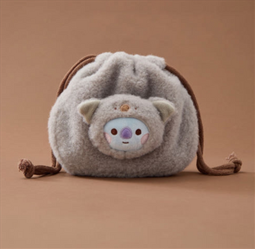 Bt21 - Baby More Fluffy Face Doll String Pouch - Koya/Product Detail/KPOP Merch