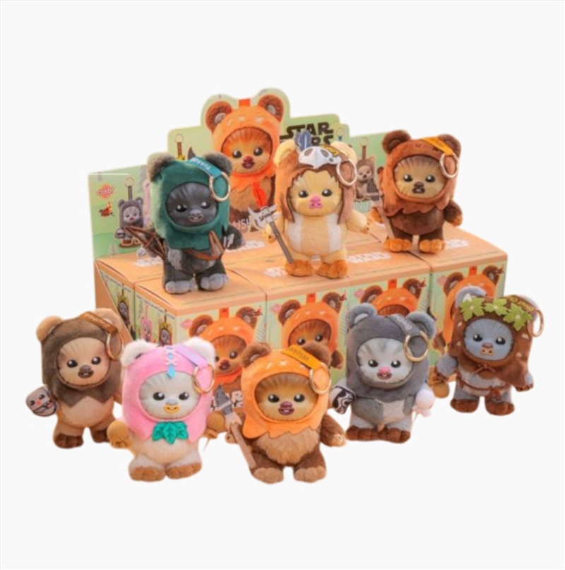Star Wars - Ewok Cosbi Plush Keychain Collection (SENT AT RANDOM)/Product Detail/Keyrings