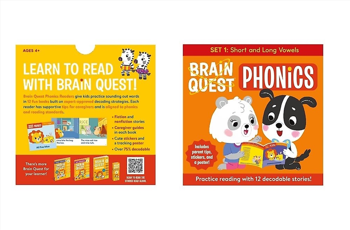 Brain Quest Phonics Readers: Set 1/Product Detail/Childrens