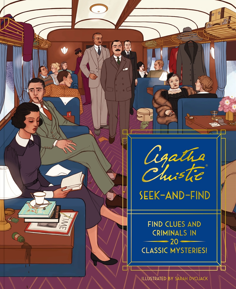 Agatha Christie Seek-and-Find/Product Detail/Adults Activity Books