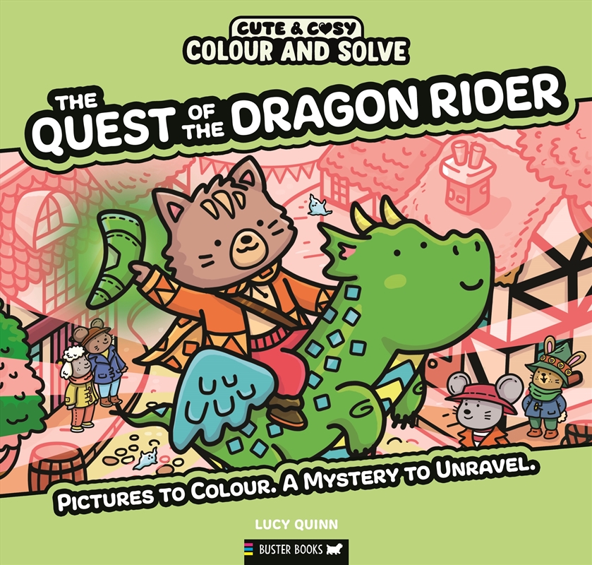Colour and Solve: The Quest of the Dragon Rider/Product Detail/Kids Activity Books