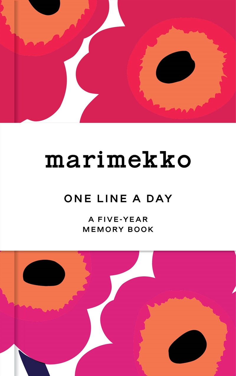 Marimekko One Line a Day (Red Unikko)/Product Detail/Stationery
