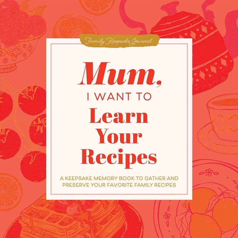 Mum, I Want to Learn Your Recipes/Product Detail/Adults Activity Books