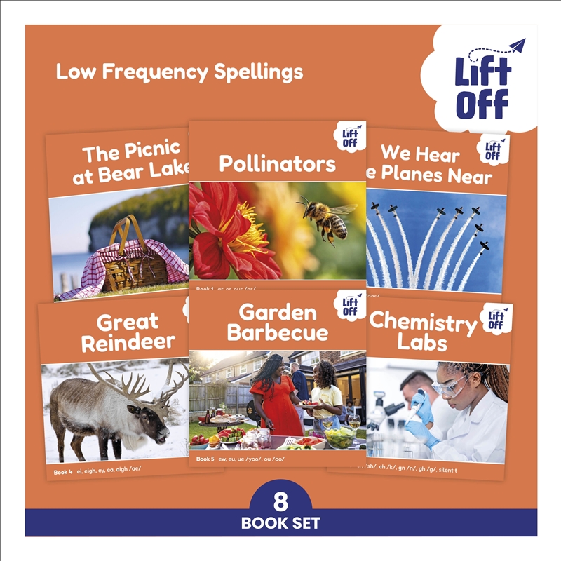Phonic Books Lift Off Readers Low Frequency Spellings/Product Detail/Children