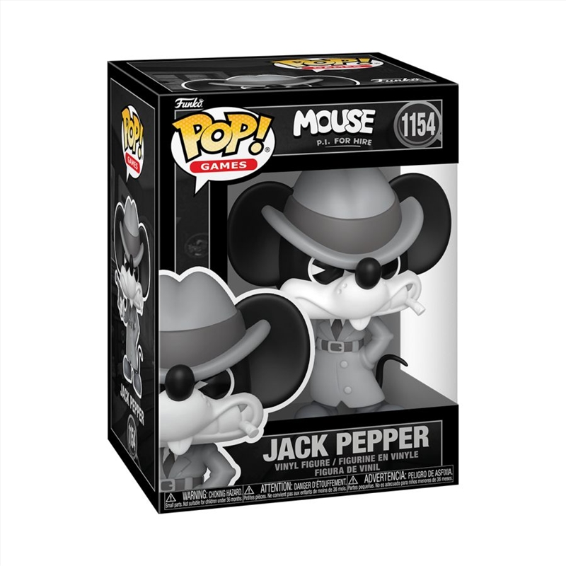 MOUSE: P.I. For Hire - Jack Pepper Pop! Vinyl/Product Detail/Standard Pop Vinyl