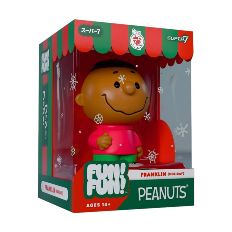 Peanuts - Franklin in Holiday Outfit Fun! Fun! Figure/Product Detail/Figurines