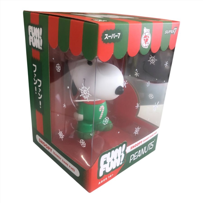 Peanuts - Snoopy in Candy Cane PJ's Fun! Fun! Figure/Product Detail/Figurines