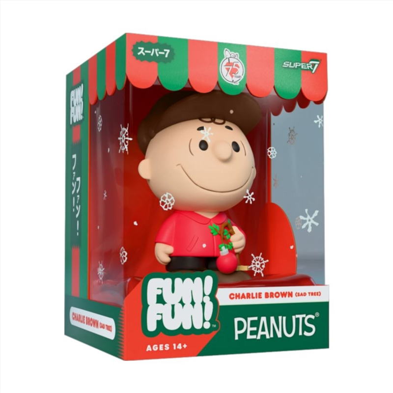 Peanuts - Charlie Brown with Sad Tree Fun! Fun! Figure/Product Detail/Figurines