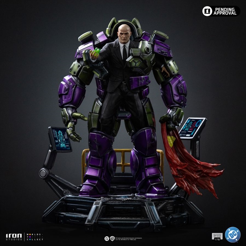 Superman - Lex Luthor Unleashed Deluxe 1:10 Scale Statue/Product Detail/Statues