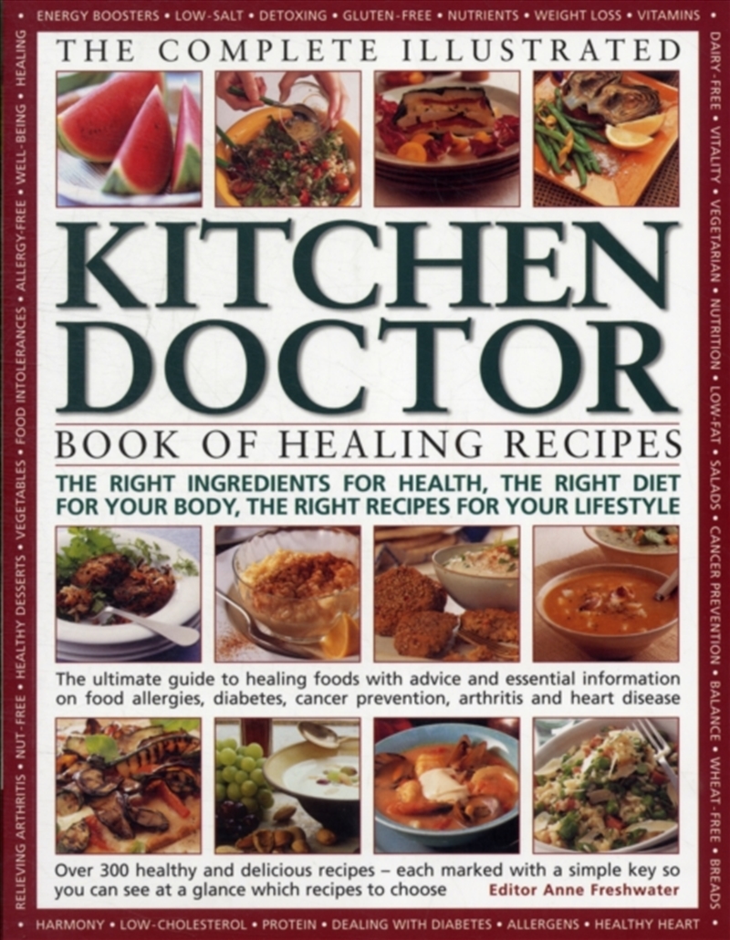 Complete Illustrated Kitchen Doctor Book Of Healing Recipes/Product Detail/Fitness, Diet & Weightloss