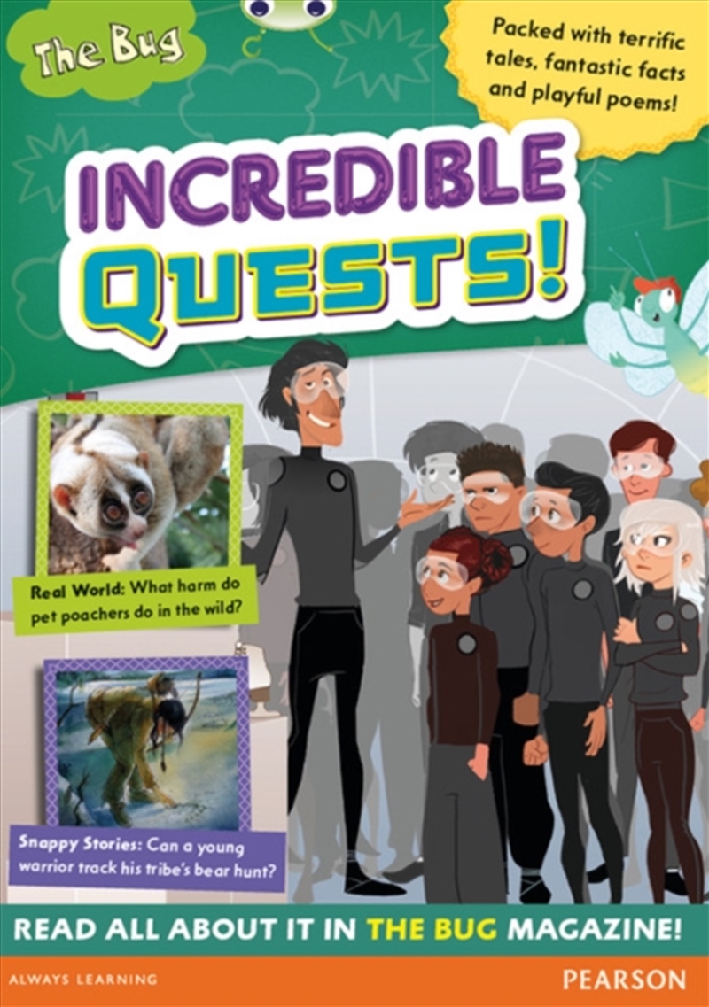 Bug Club Pro Guided Year 5 Incredible Quests/Product Detail/English