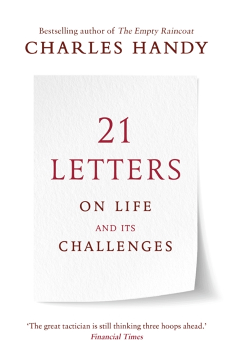 21 Letters On Life And Its Challenges/Product Detail/Business Leadership & Management